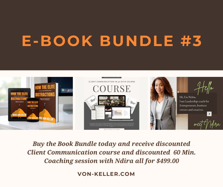 Image of 1263 Bundle 3: Entrepreneur Leadership Course + E-Book + Coaching