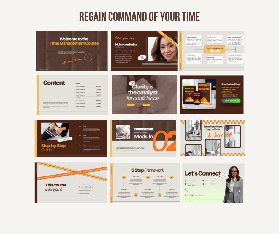 Regain Command of Your Time Course