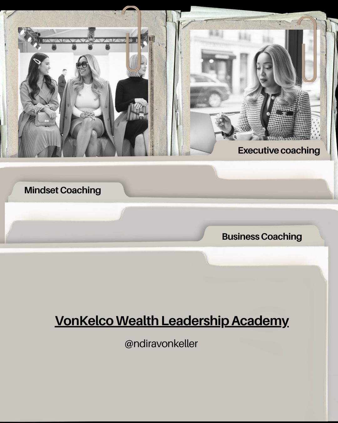 Ndira Von Keller is the Founder of vonkelco Leadership Academy
