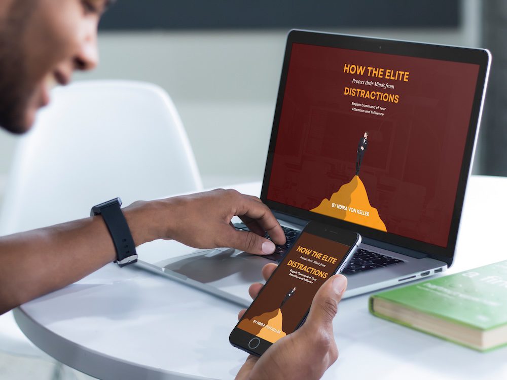 how the elite distraction mockup 2